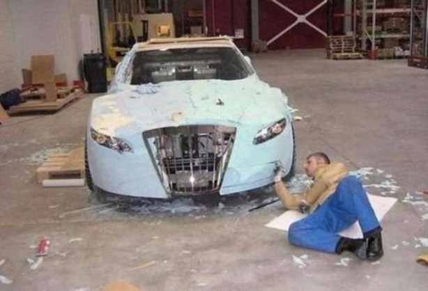 Foto - Hurda otomobilin inanılmaz değişimi