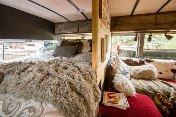 Foto - Hurda servisi karavana dönüştürdü!