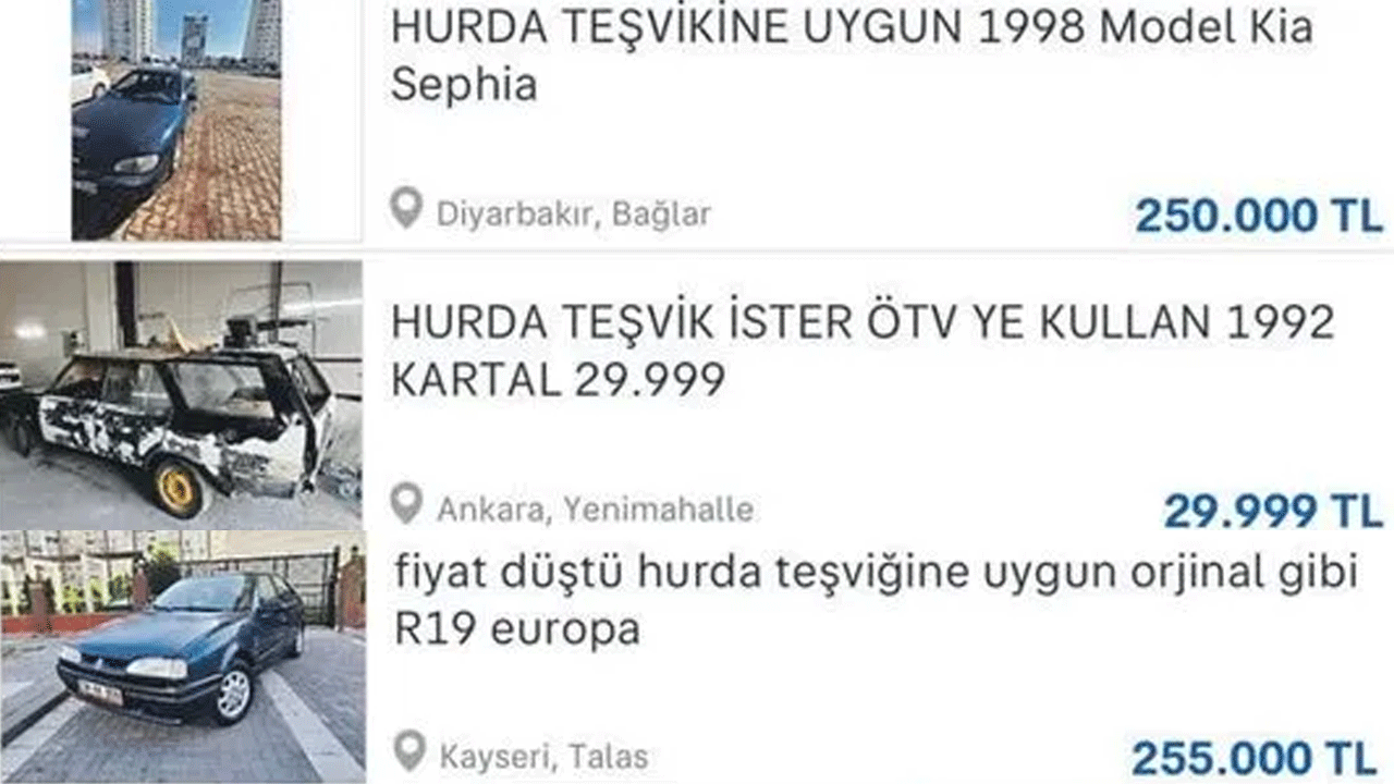 Foto - Hurda teşviki düzenlemesi fiyatları uçurdu! Peki hangi araçlar hurda teşviki yasası kapsamına giriyor?