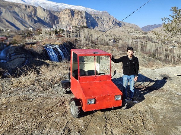 Foto - Hurdaları topladı, hayalini böyle gerçekleştirdi!