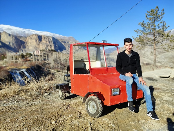 Foto - Hurdaları topladı, hayalini böyle gerçekleştirdi!