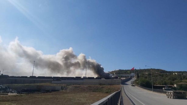 Foto - Hurdalıkta korkunç yangın!