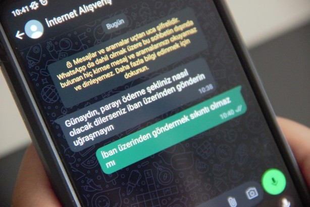 Foto - IBAN tuzağına düşen düşene