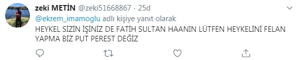 Foto - İBB Başkanı Ekrem İmamoğlu, İstanbul'a Fatih Sultan Mehmet'in heykelini dikeceklerini açıkladı