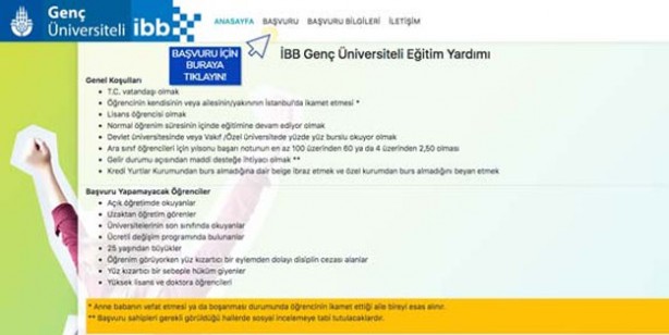 Foto - İBB burs başvurusu açıldı mı son dakika? İBB burs başvuru ekranı 2021 2022