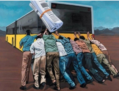 Foto - İBB Sözcüsü Murat Ongun yine çarpıttı Bizi dünyaya rezil ettiler! İşte inkar ettiği karikatür