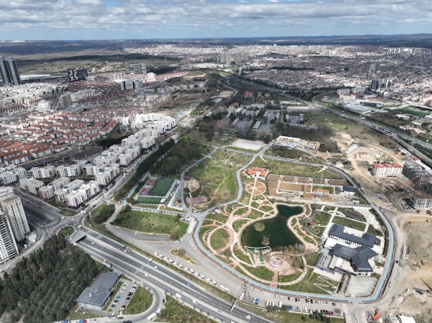 Foto - İBB takoz olmasaydı… Dev projenin alanı havadan görüntülendi