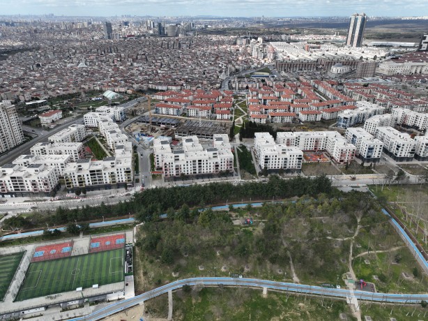 Foto - İBB takoz olmasaydı… Dev projenin alanı havadan görüntülendi