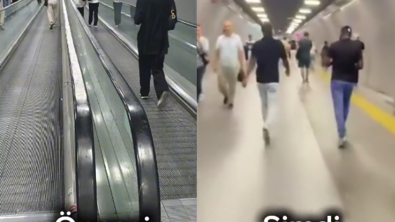 Foto - İBB, vatandaşın sağlığı için yürüyen bantları kaldırdı! Tam anlamıyla rezalet