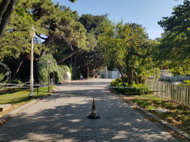 Foto - İBB'nin ilgisizliği yüzünden Yıldız Korusu can çekişiyor! Elektrik yok mermerler kırık