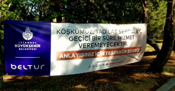 İBB'nin ilgisizliği yüzünden Yıldız Korusu can çekişiyor! Elektrik yok mermerler kırık