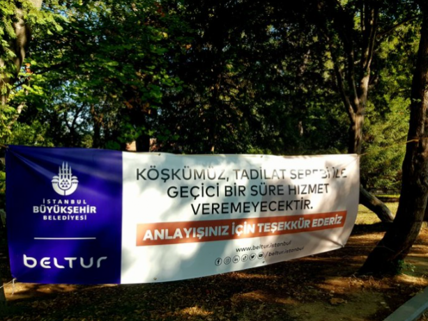 Foto - İBB'nin ilgisizliği yüzünden Yıldız Korusu can çekişiyor! Elektrik yok mermerler kırık