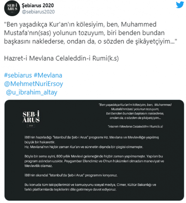 Foto - İBB’nin sözde Şeb’i Arus programında büyük rezalet