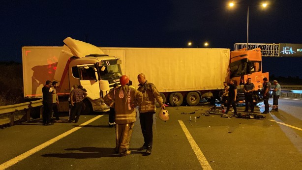 Foto - İBB'ye ait İSTAÇ tırı dehşet saçtı! 2 yaralı