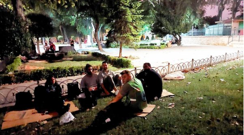 Foto - İBB'ye bağlı Ağaç A.Ş. çalışanları isyanda: Parkta sabahladılar! Ekrem İmamoğlu ise sessizliğe gömüldü