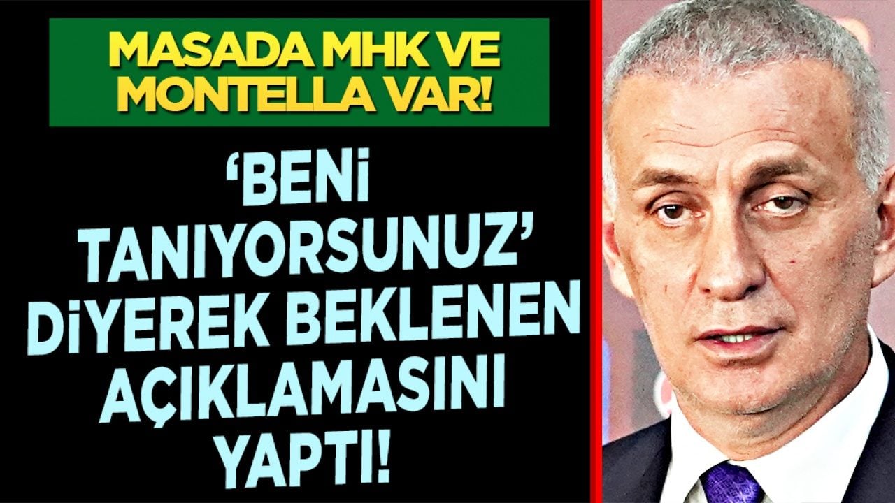 İbrahim Hacıosmanoğlu'ndan istifa açıklaması! 'Beni tanıyorsunuz' diyerek açıkladı!
