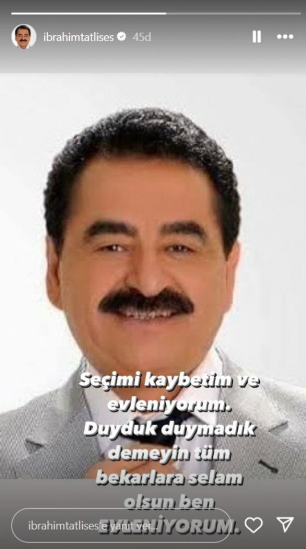 Foto - İbrahim Tatlıses’in seçim sonrası paylaşımı gündem oldu! Bomba itiraf geldi