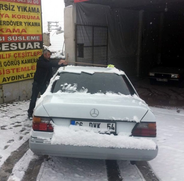 Foto - İç Anadolu'da kar yağışı etkisini gösterdi