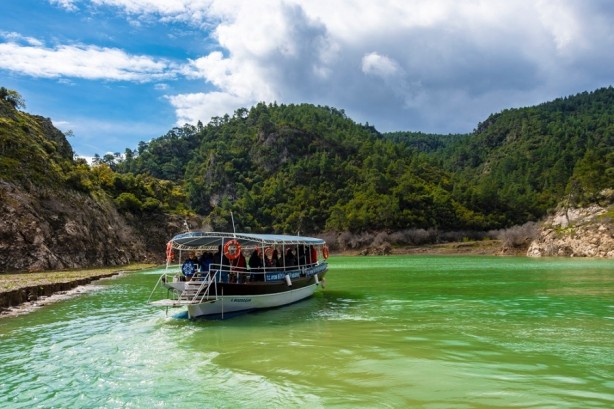Foto - İç tekne turizminin yeni gözdesi: Arapapıştı Kanyonu