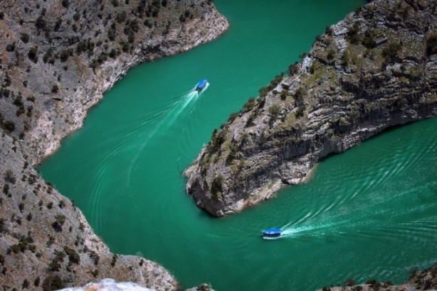 Foto - İç tekne turizminin yeni gözdesi: Arapapıştı Kanyonu