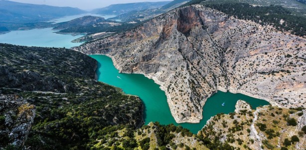 Foto - İç tekne turizminin yeni gözdesi: Arapapıştı Kanyonu