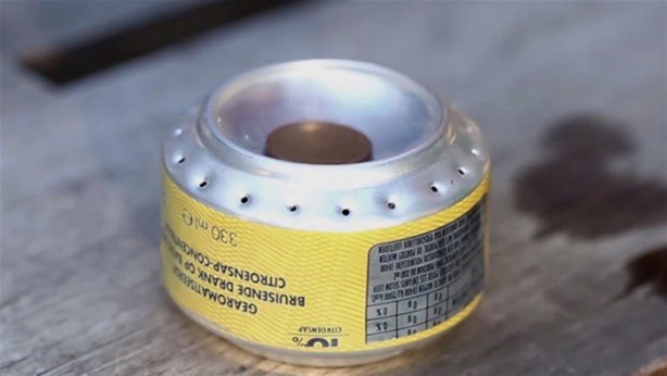 Foto - İçecek kutusundan öyle bir şey yaptı ki!