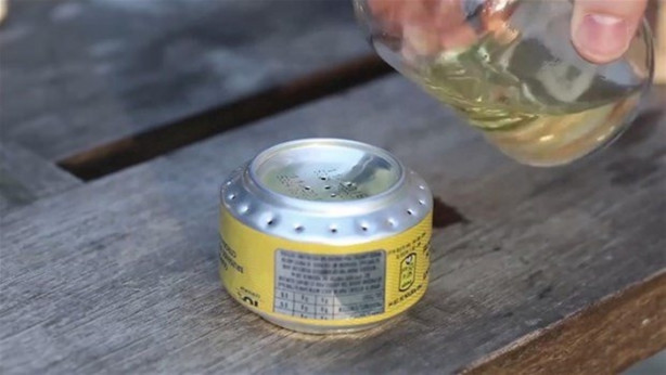 Foto - İçecek kutusundan öyle bir şey yaptı ki!