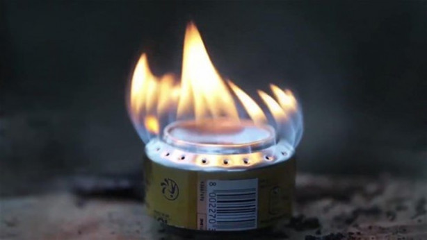 Foto - İçecek kutusundan öyle bir şey yaptı ki!