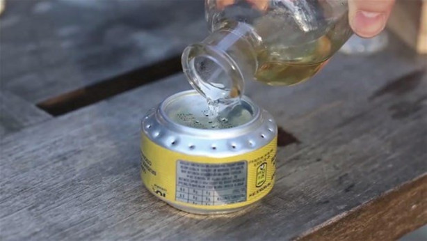 Foto - İçecek kutusundan öyle bir şey yaptı ki!