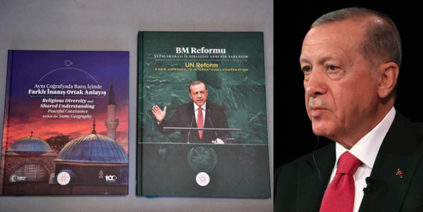İçinde neler var neler! İşte Erdoğan'ın liderlere verdiği kitap
