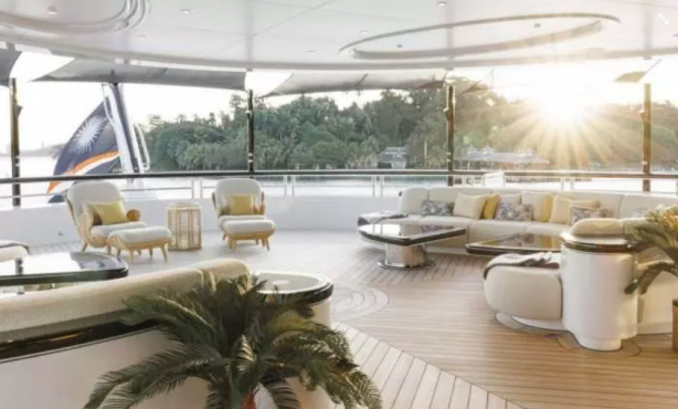 Foto - İçini görenler gözlerine inanamıyor! Kanadalı milyarder 362 milyon dolarlık yatıyla Türkiye’de