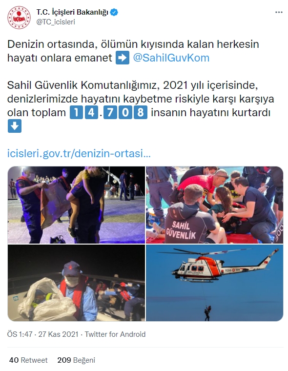 Foto - İçişleri Bakanlığı paylaştı İnsanlık düşmanlarına ders olsun