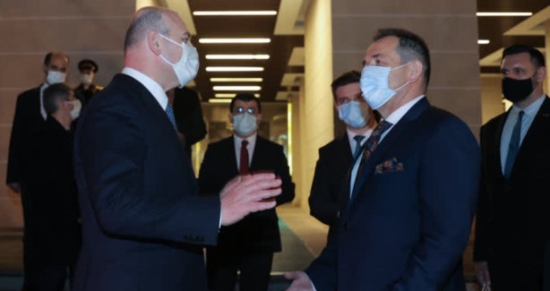 Foto - İçişleri Bakanı Soylu, Bosna Hersek Güvenlik Bakanı Cikotic ile görüştü