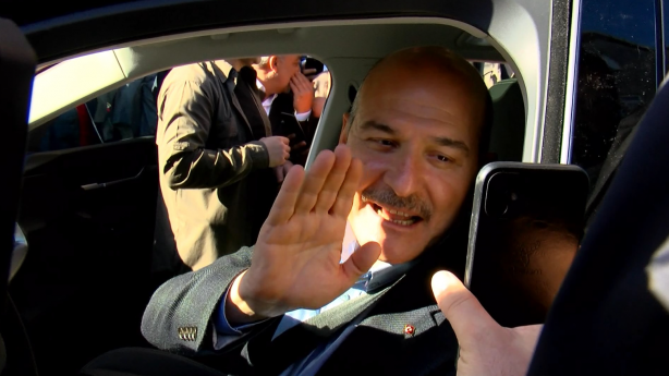 Foto - İçişleri Bakanı Süleyman Soylu Esenler'e TOGG ile geldi