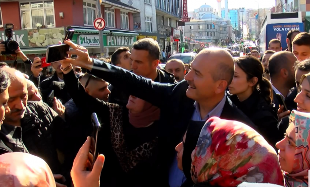 Foto - İçişleri Bakanı Süleyman Soylu Esenler'e TOGG ile geldi
