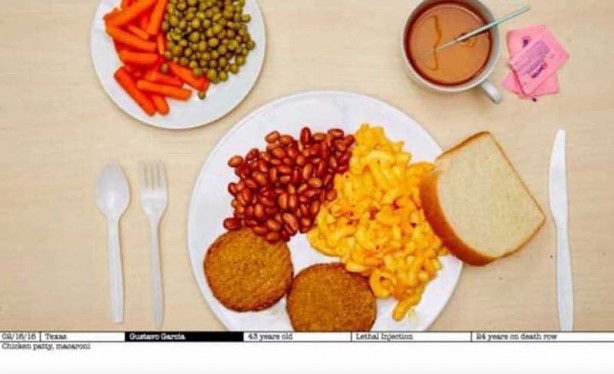 Foto - İdam mahkumlarının son yemekleri