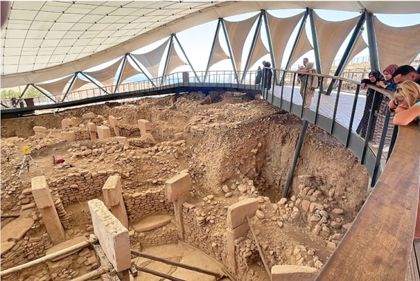 Foto - İddiaların kaynağı Göbeklitepe’den ilginç fotoğraflar: Göbeklitepe ile ilgili o iddialara cevap geldi