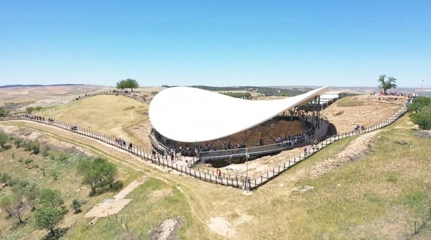 Foto - İddiaların kaynağı Göbeklitepe’den ilginç fotoğraflar: Göbeklitepe ile ilgili o iddialara cevap geldi