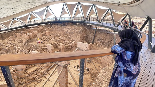 Foto - İddiaların kaynağı Göbeklitepe’den ilginç fotoğraflar: Göbeklitepe ile ilgili o iddialara cevap geldi