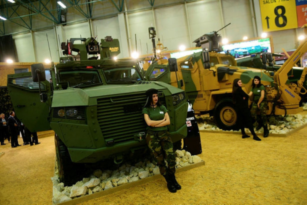 Foto - IDEF'e yerli ürünler damga vurdu