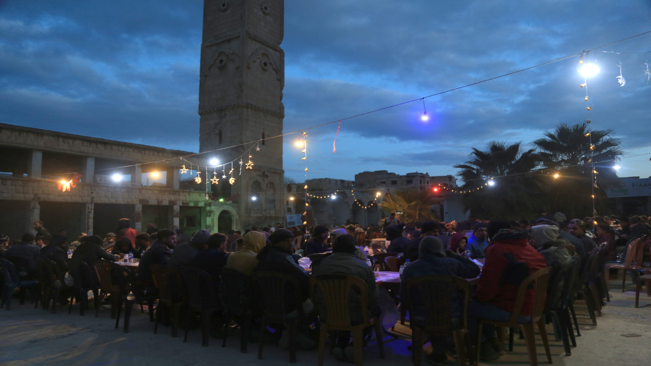 Foto - İdlib'de toplu iftar