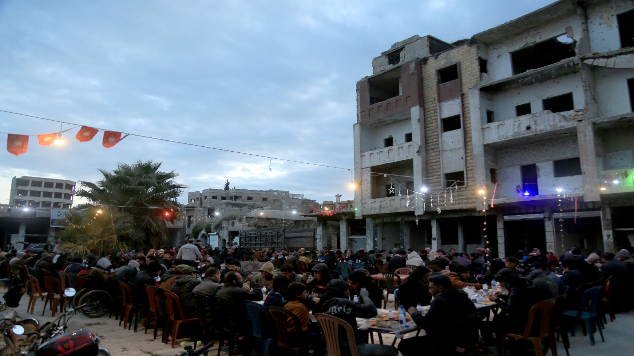 Foto - İdlib'de toplu iftar