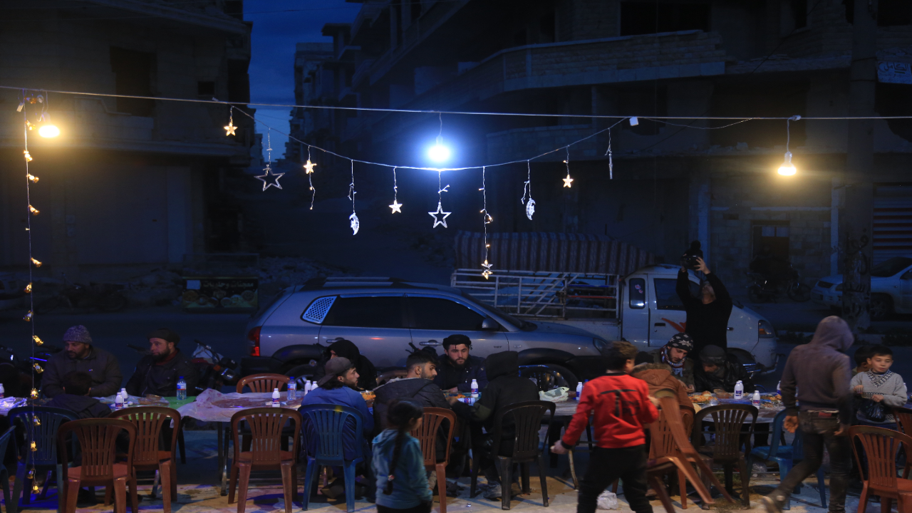 Foto - İdlib'de toplu iftar