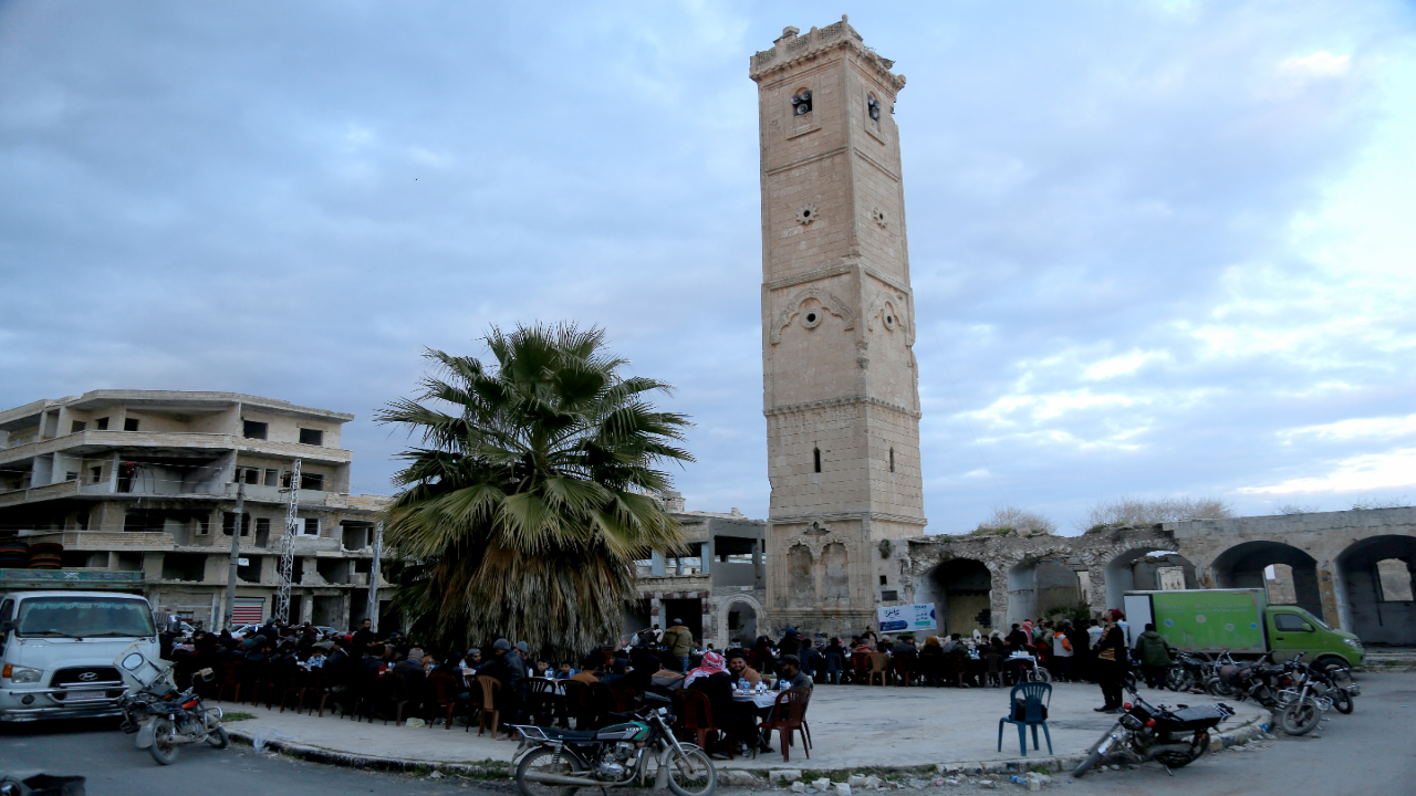 İdlib'de toplu iftar