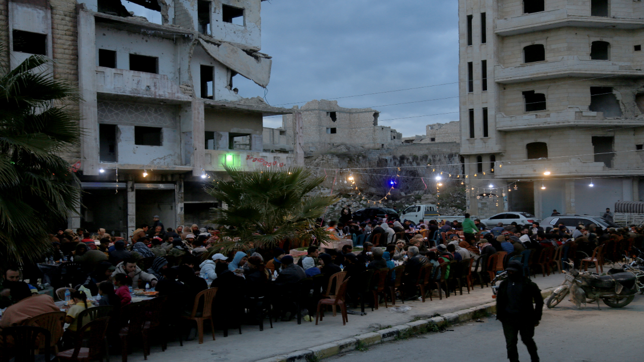 Foto - İdlib'de toplu iftar