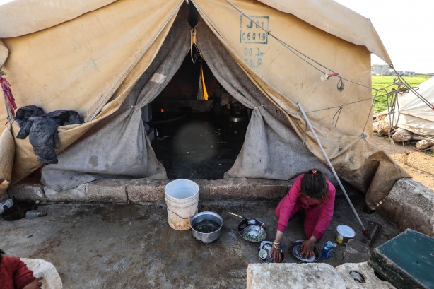 Foto - İdlib'de zorlu Ramazan! 'Çocuklarımın karnını doyuramıyorum'