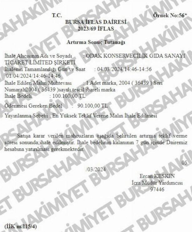 Foto - İflas eden Türk gıda devi sadece 350 bin liraya satıldı! Yeni sahipleri herkesi şaşırttı