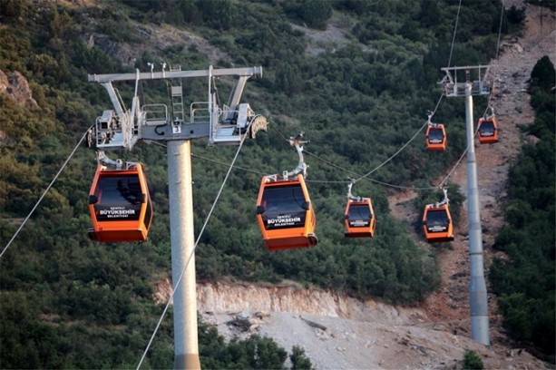 Foto - İftara "teleferikle" gidiyorlar