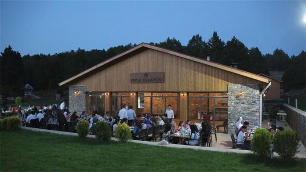 Foto - İftara "teleferikle" gidiyorlar