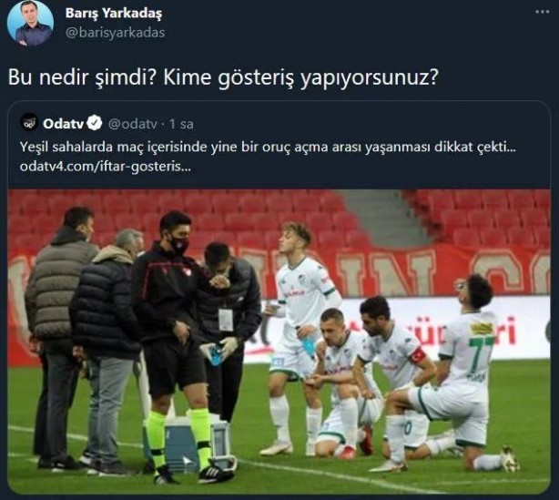 Foto - İftarı hazmedemediler! Barış Yarkadaş ve Oda TV'ye tepki yağıyor